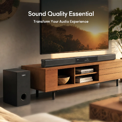 Syinix Soundbar Subwoofer Bluetooth Black SYN-S60