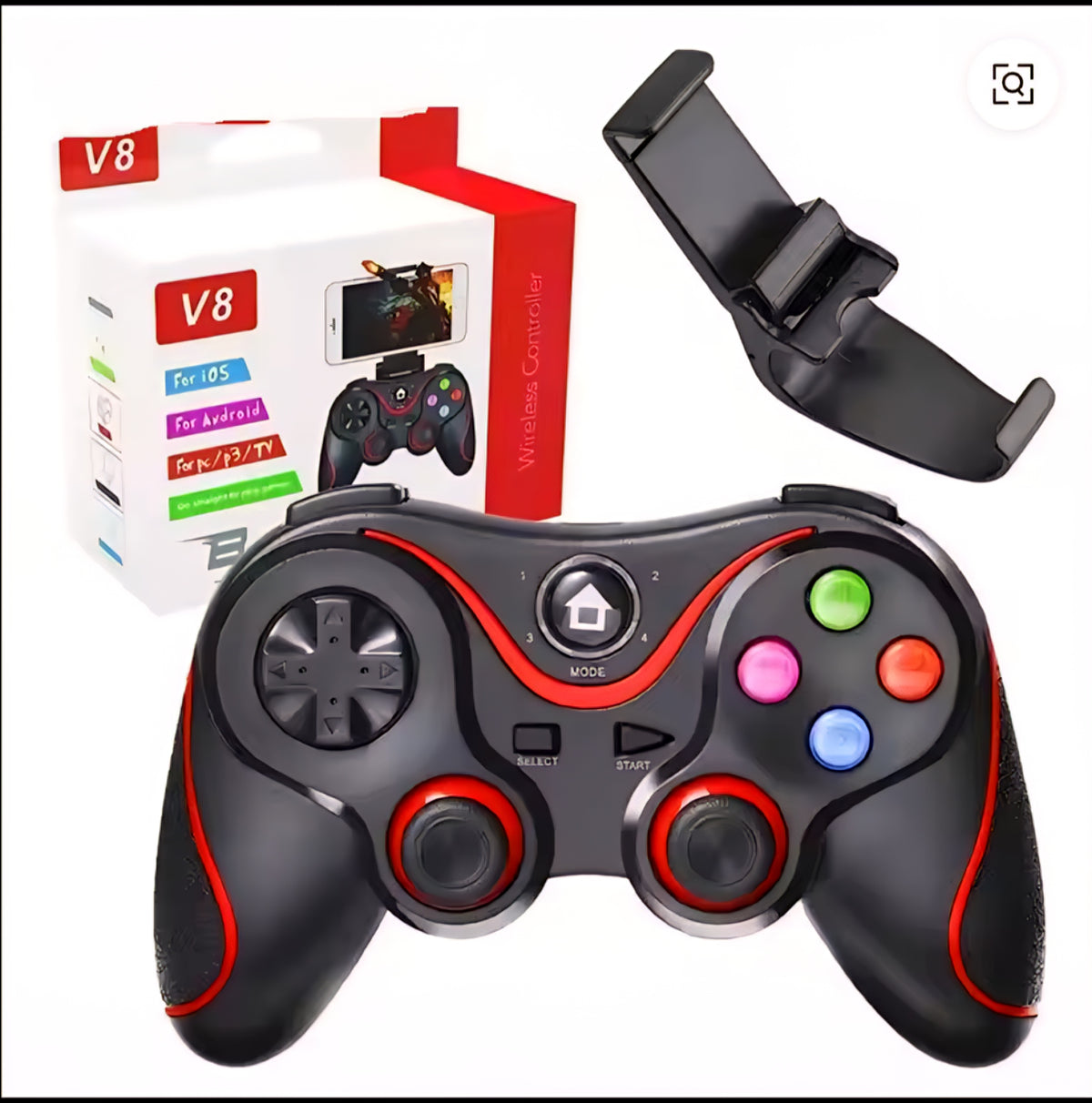 V8 Wireless BT connection Game Controller