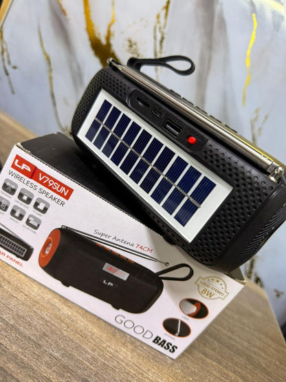 Wireless Bluetooth Speaker.LP - V57 Super Bass Radio. FM,USB TF card