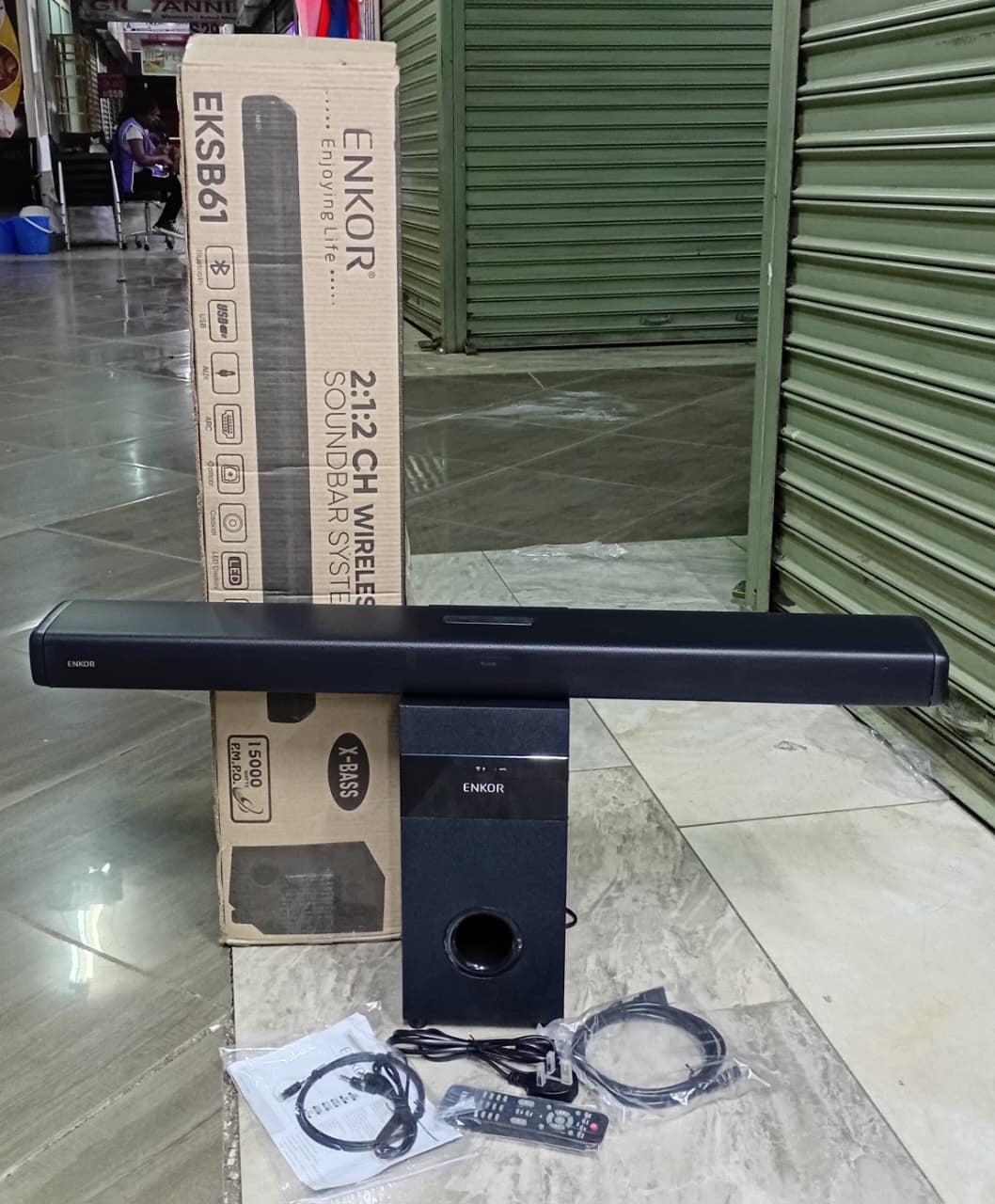 Enkor EKSB61 2.1.2ch Wireless Soundbar System