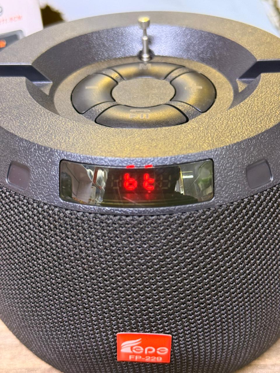 Epe FP-229 Bluetooth Speaker - Portable, Long Battery Life, FM Radio