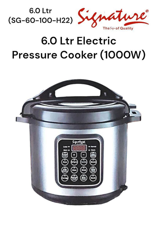 6.0 Ltr Electric Pressure Cooker (1000W) (SG-60-100-H22)