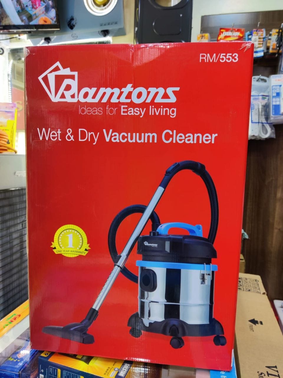 Ramtons 21Litres Wet and Dry Vacuum cleaner