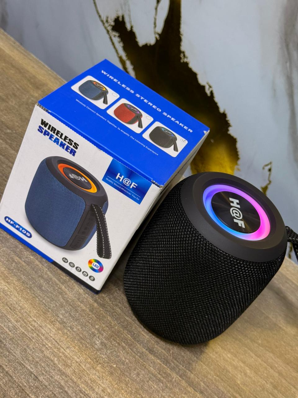H@F wireless bluetooth speaker