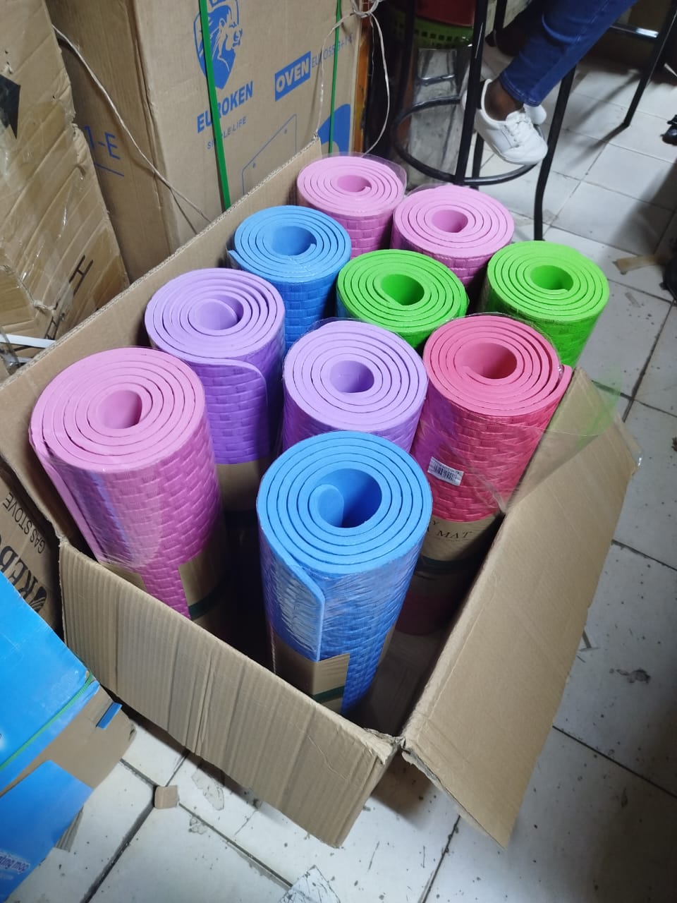 Yoga mat 7mm thick