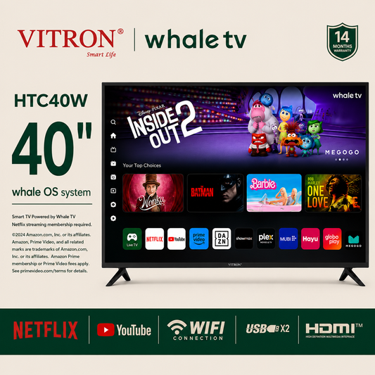 Vitron 40 inch Whale TV HTC40W