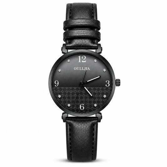 Oulijia leather ladies watch