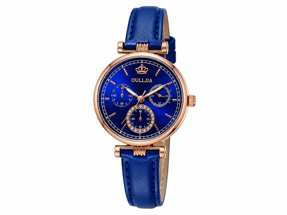 OULLJIA Women’s Elegant Rose Gold Watch