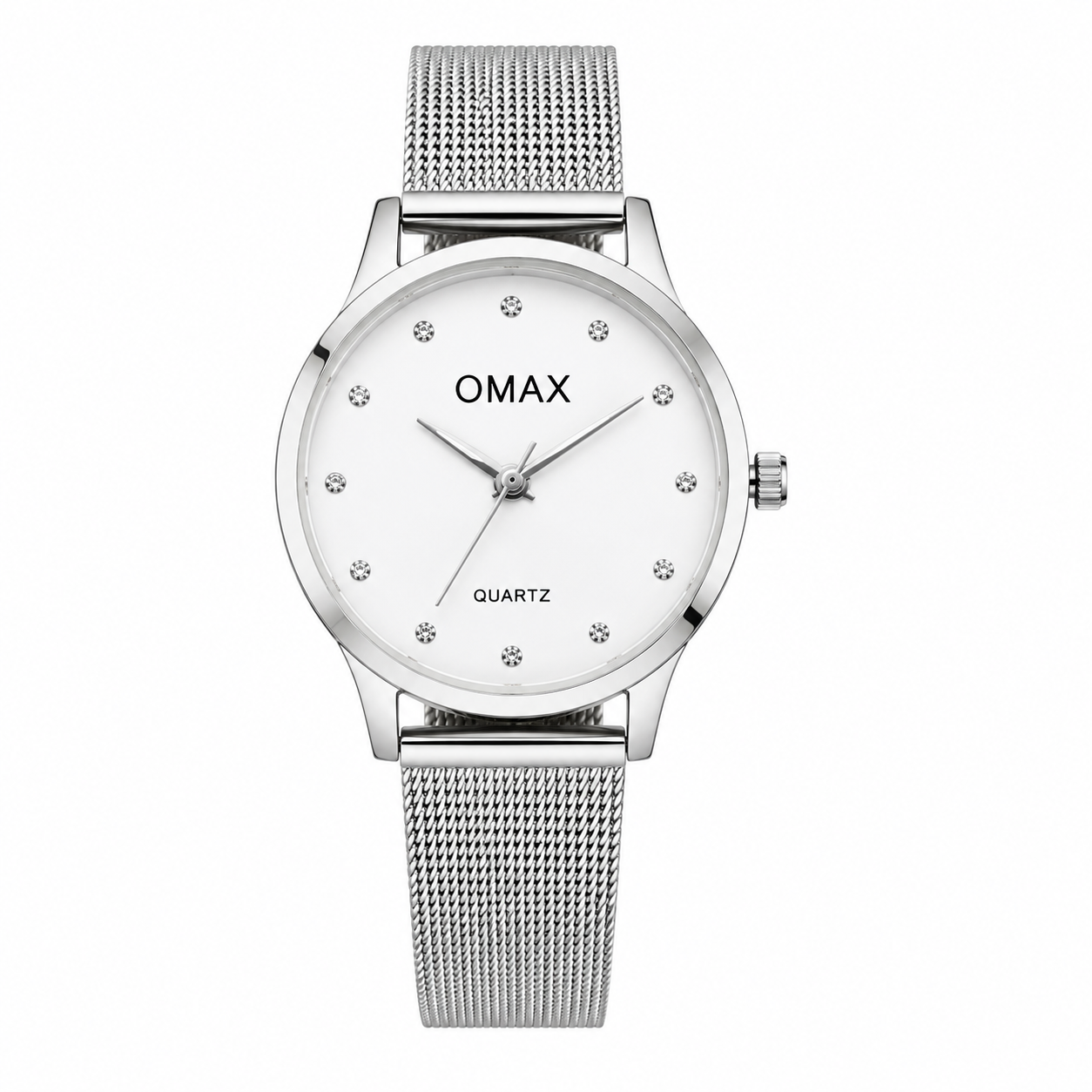 OMAX Women’s Classic Mesh Strap Quartz Watch