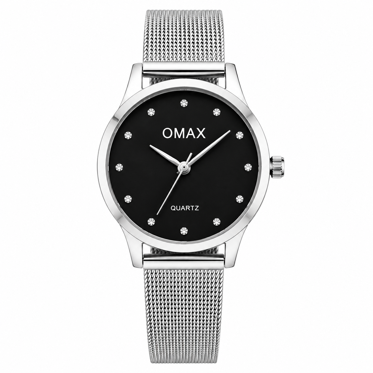 OMAX Women’s Classic Mesh Strap Quartz Watch