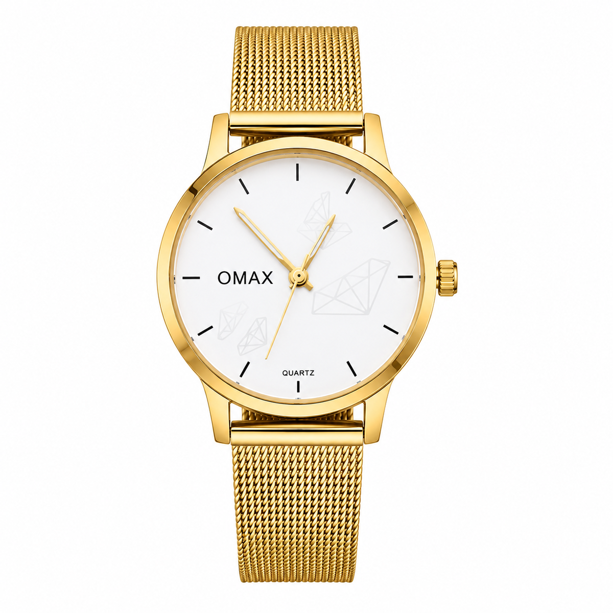 OMAX Women’s Classic Mesh Strap Quartz Watch