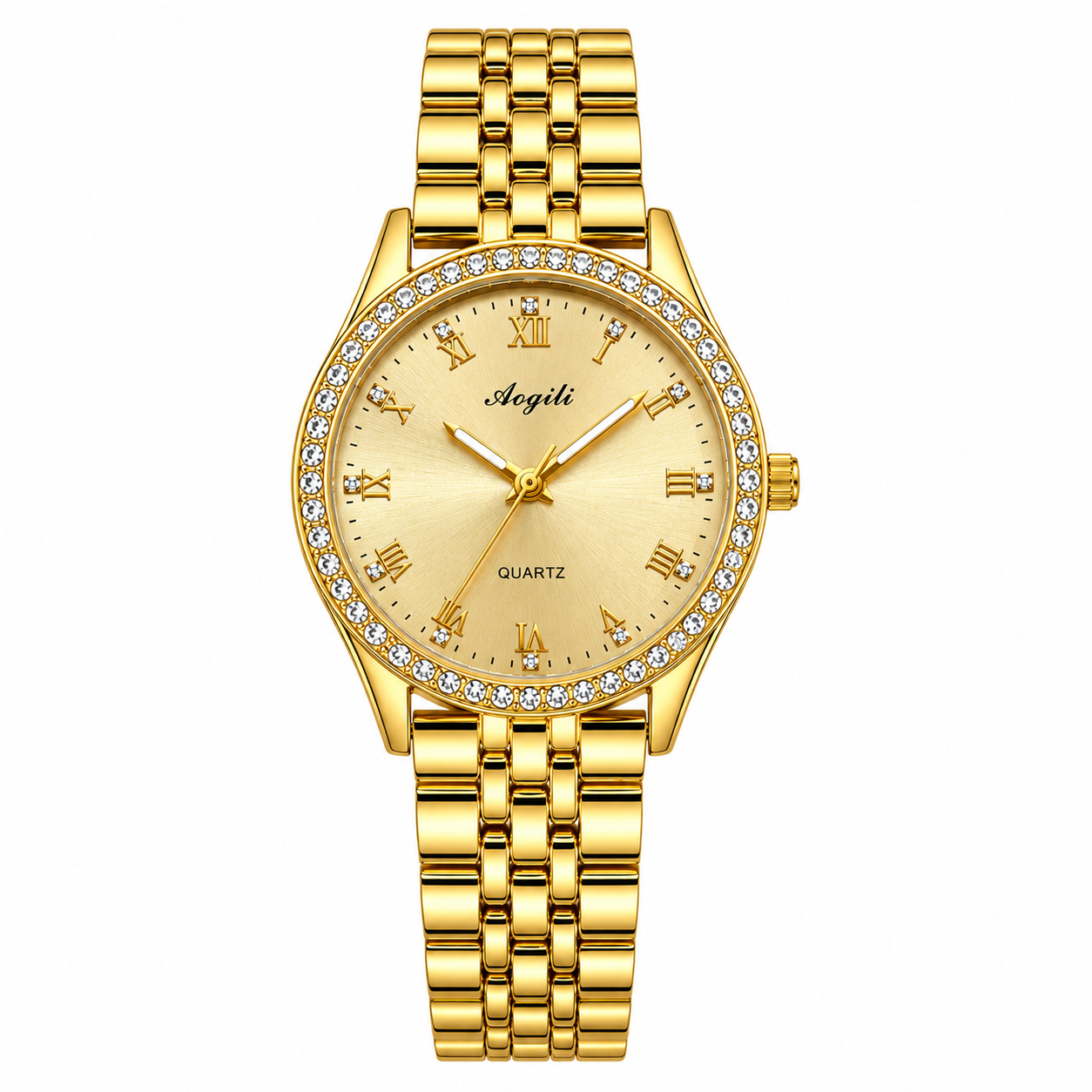 Women’s Luxury Rhinestone chain Bracelet Watch – Elegant Fashion Watch
