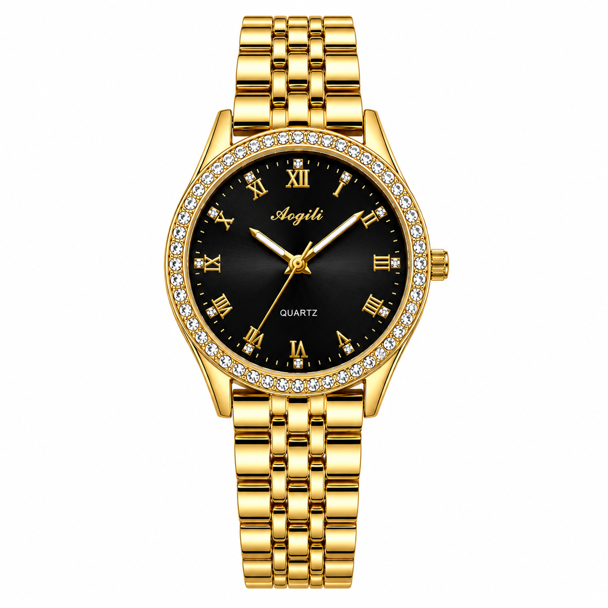 Women’s Luxury Rhinestone chain Bracelet Watch – Elegant Fashion Watch