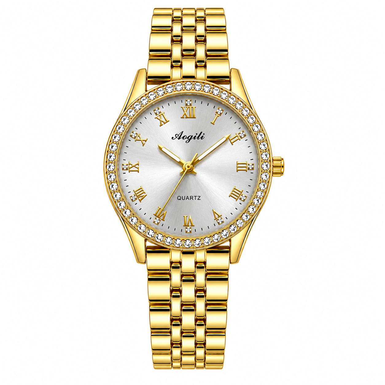 Women’s Luxury Rhinestone chain Bracelet Watch – Elegant Fashion Watch