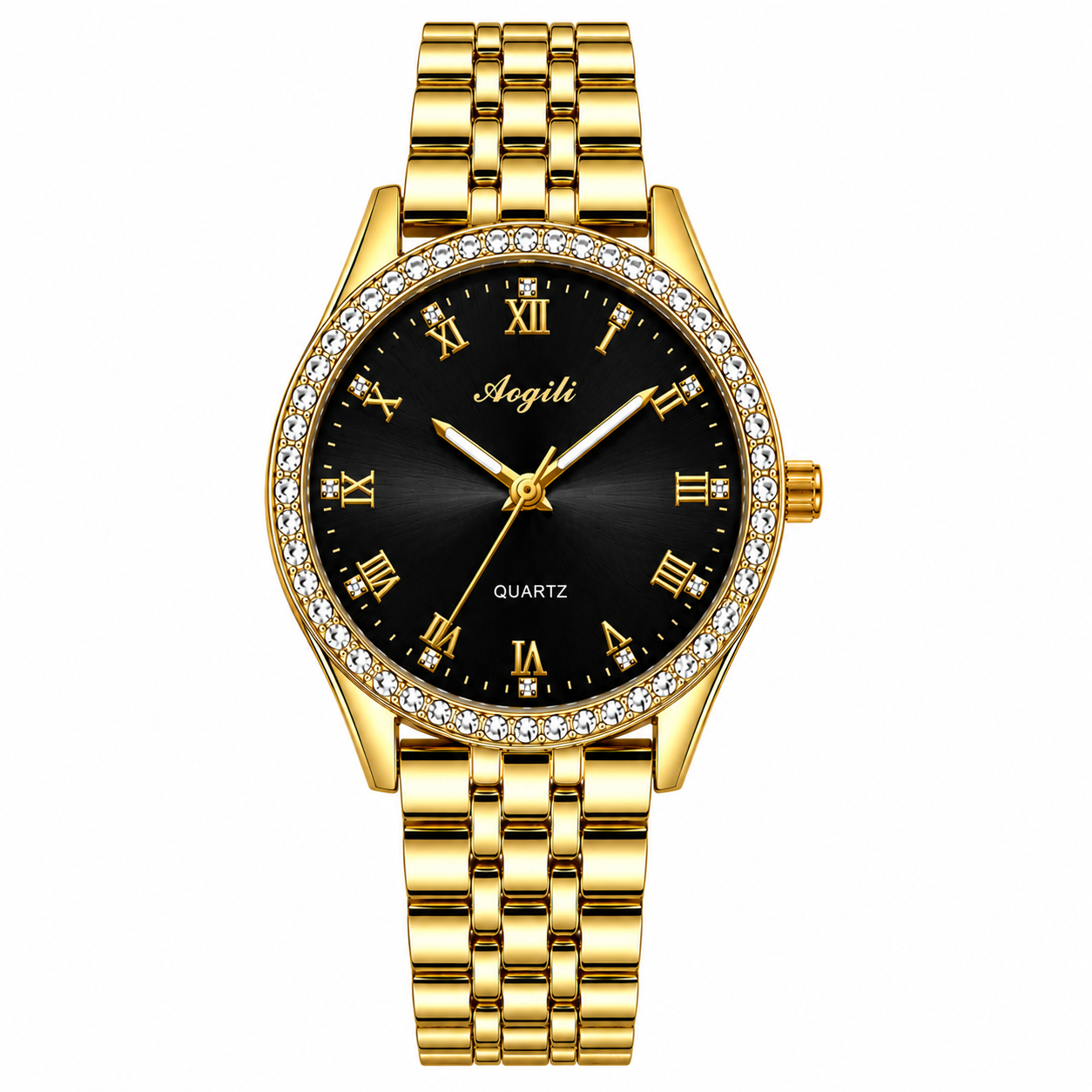 Women’s Luxury Rhinestone chain Bracelet Watch – Elegant Fashion Watch