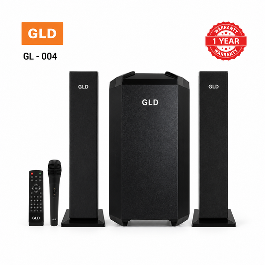 Gld 2.1CH WOOFER 12000W PMPO -black