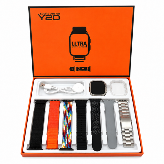 Y20 Smartwatch 7 Straps