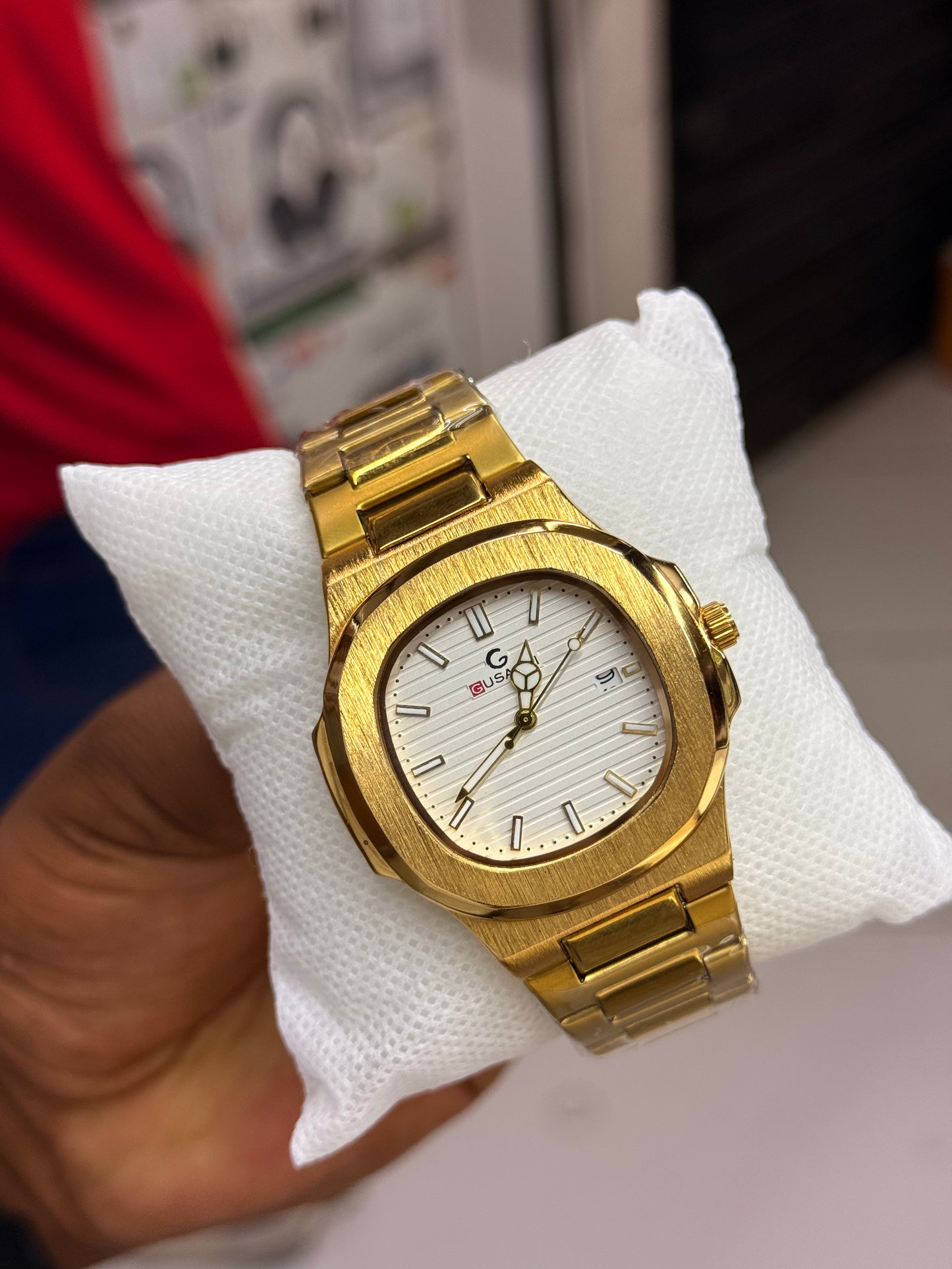 Gusalai men stainless men watch