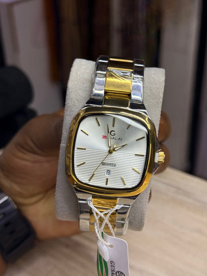Gusalai stainless steel men watch model 8130G