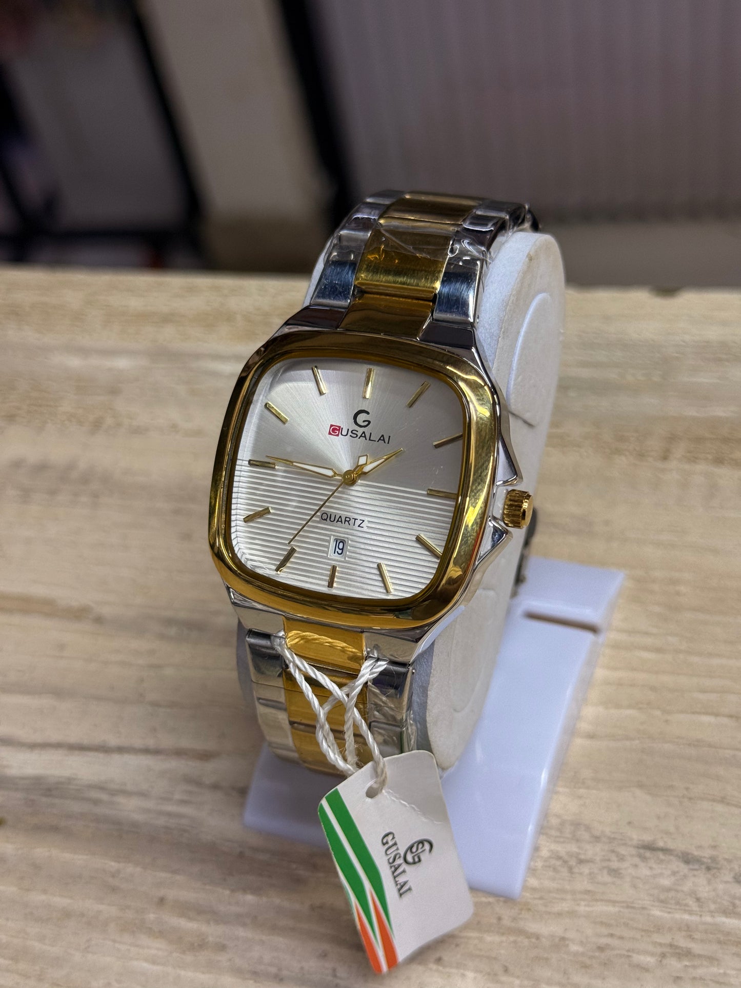 Gusalai stainless steel men watch model 8130G