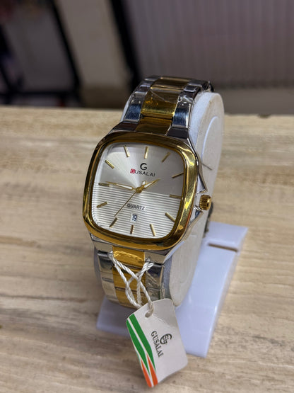 Gusalai stainless steel men watch model 8130G