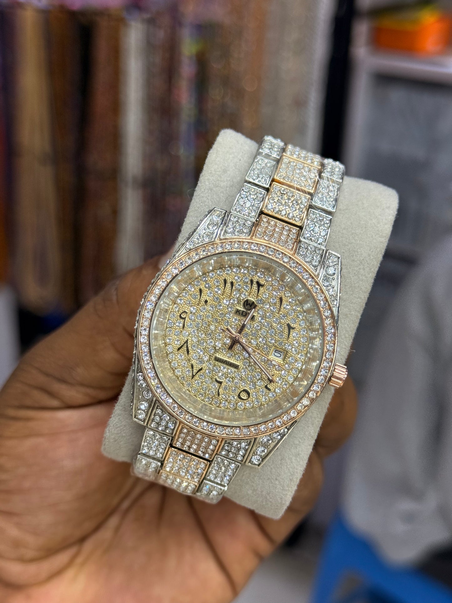 Iced arabic watch