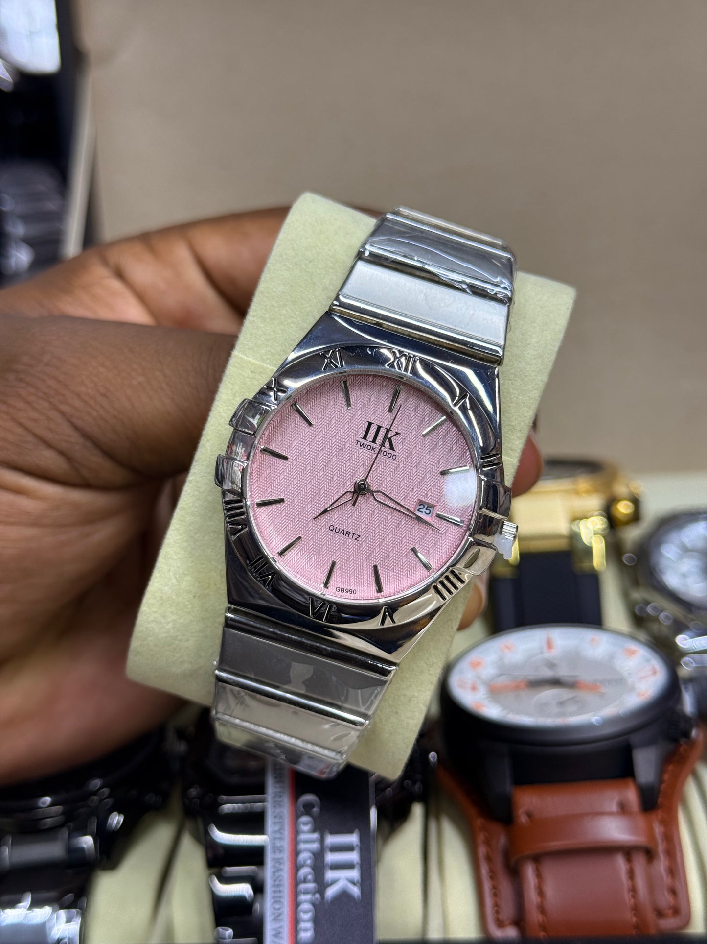 IIK TWOK2000 men stainless watch