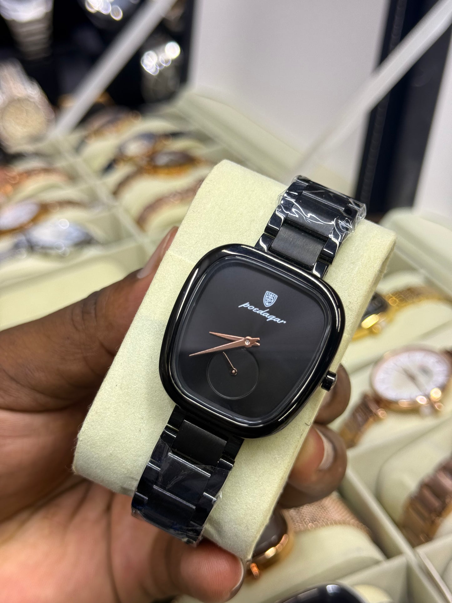 Poedegar 7838 ladies stainless steel watch