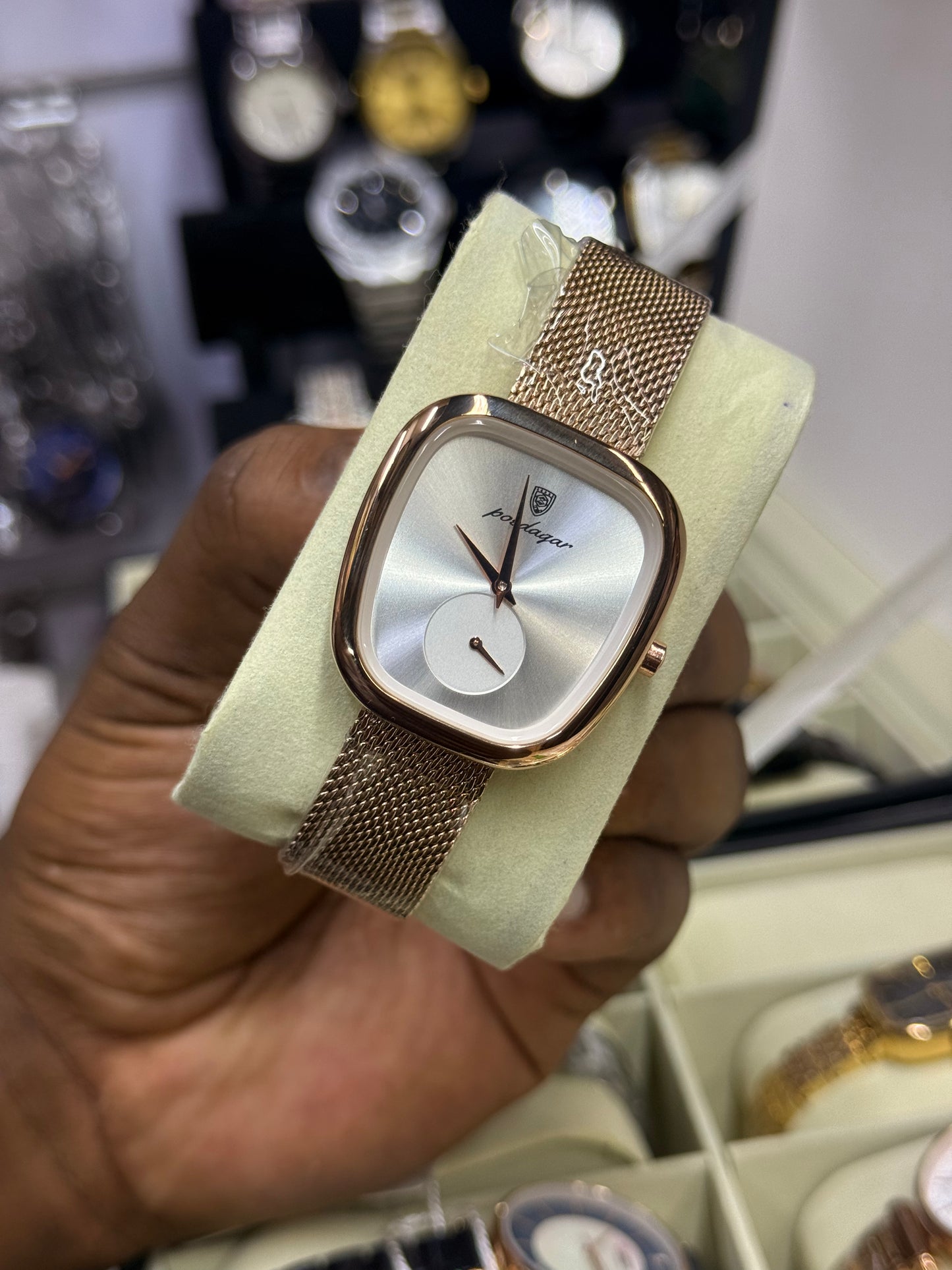 Poedegar 7838 ladies stainless steel watch