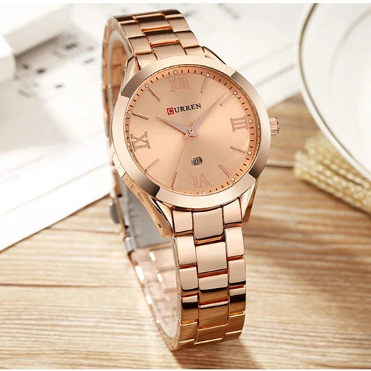 Curren C9007L ladies stainless steel