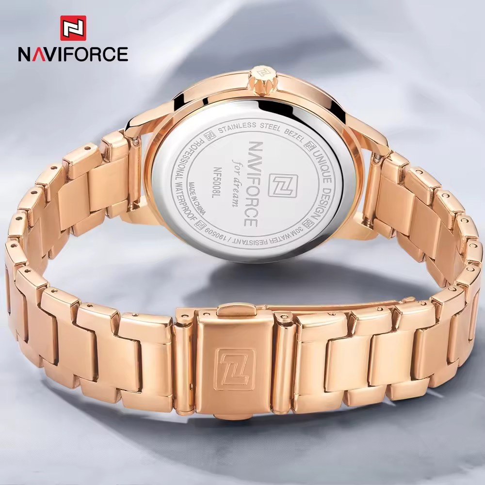 Naviforce Ladies Watch NF5008 RGW