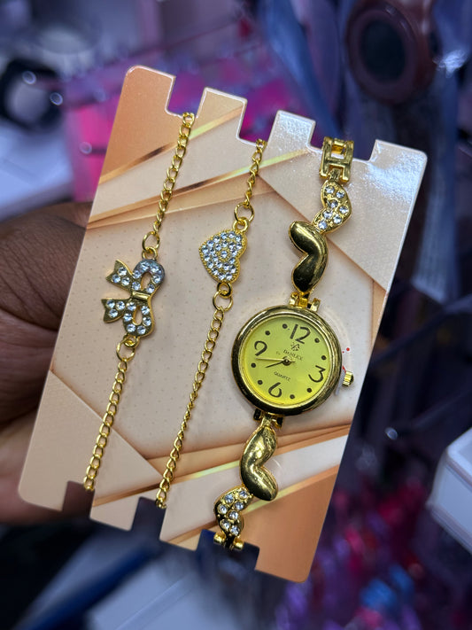 3 in 1Ladies bracelet watches