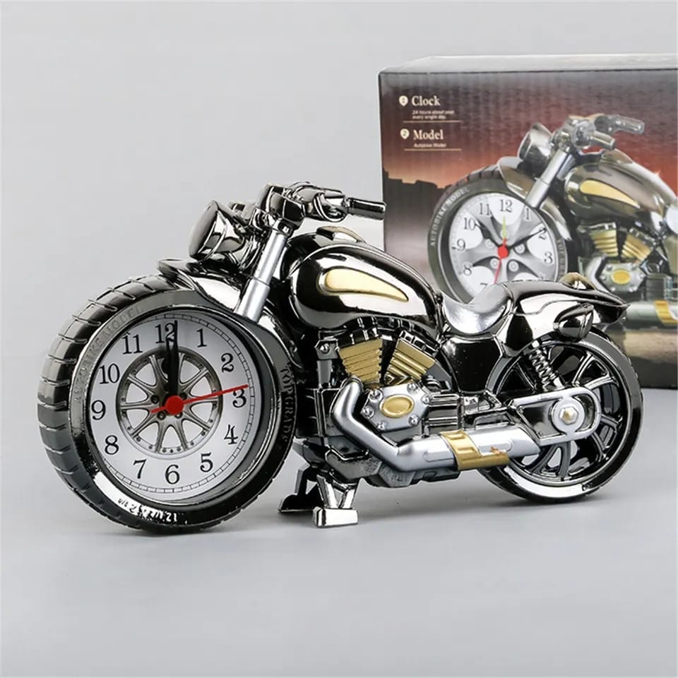 *Motorbike Themed Alarm Clock