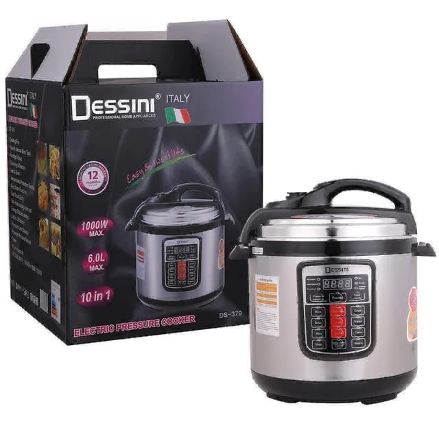 6 litres DESSINI ELECTRIC pressure cooker (10 in 1)