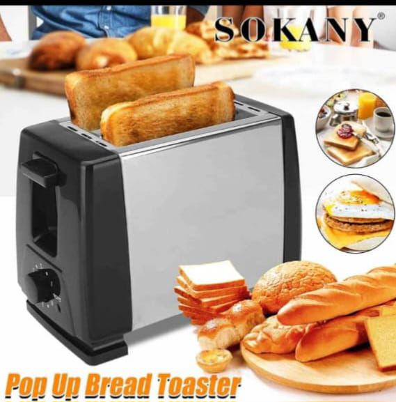 2 slice pop up bread toaste