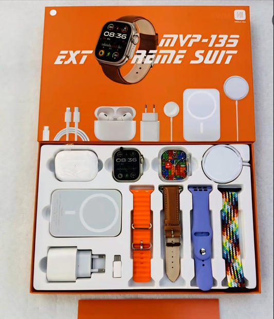 MVP-135 Extreme suit Smartwatch with wireless charger set