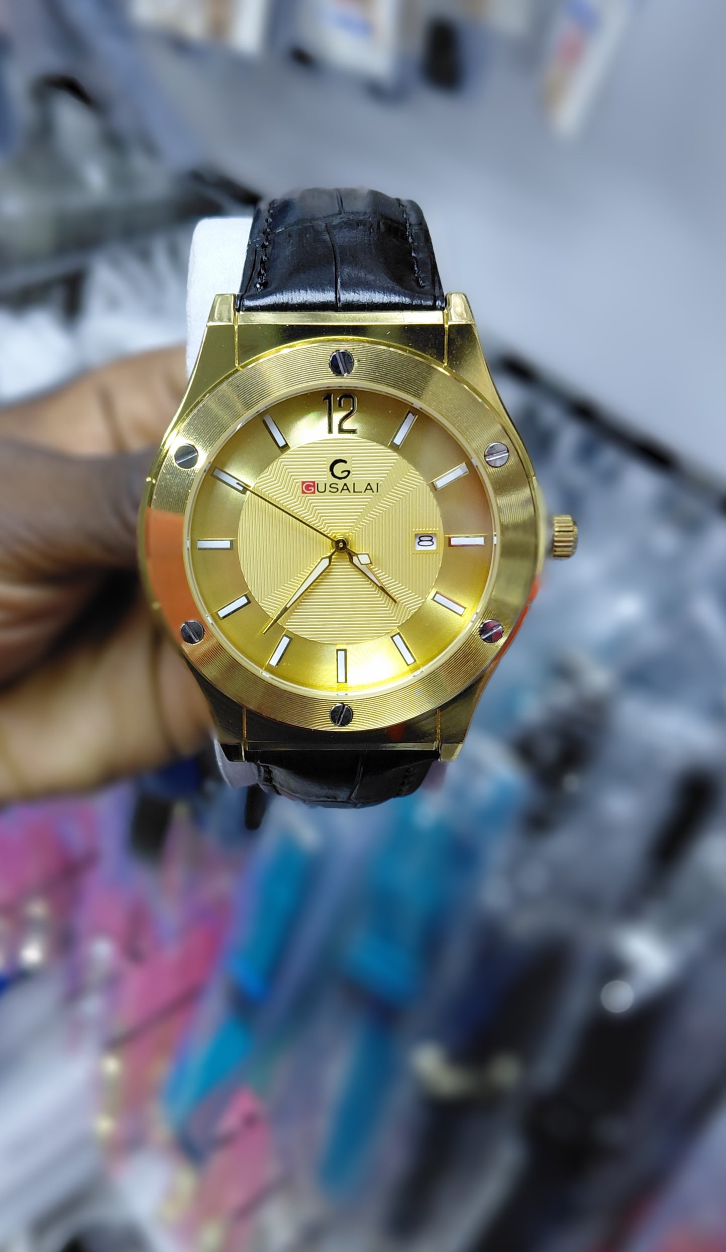 Gusalai Leather  watches